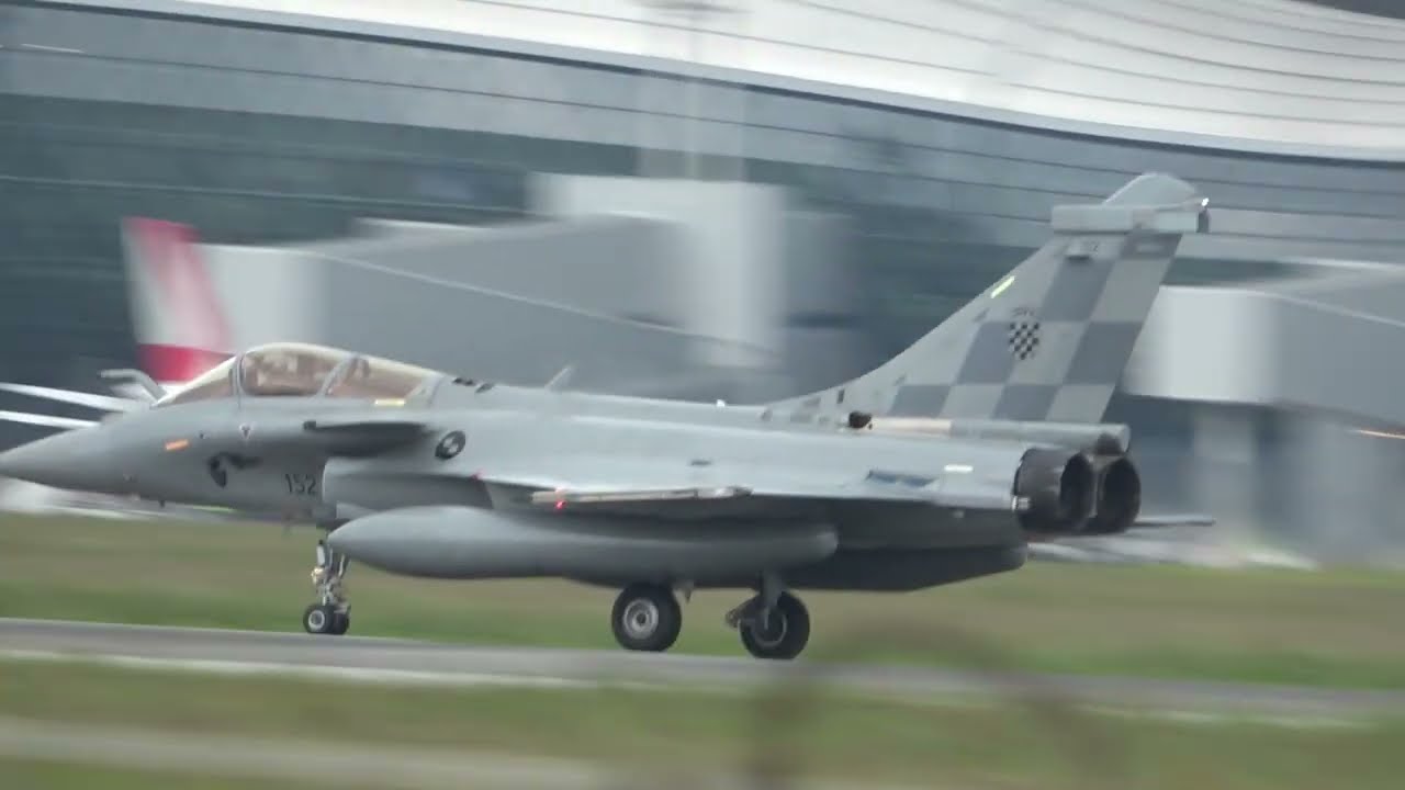 Rafale F3-R u Hrvatskoj; Dassault Rafale F3-R in Croatia; Rafale F3-R sont arrivées en Croatie