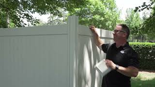 Install Vinyl and Aluminum Fence the Easy Way - WamBam Fence No Dig Fence Installation