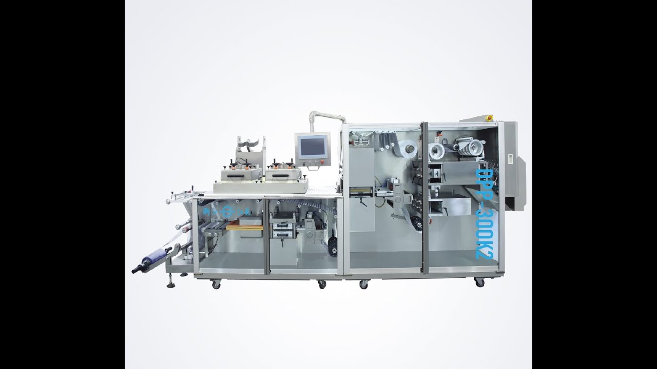 Dpp-300k2 Full servo control high speed blister packing machine