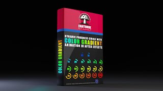 Dynamic Progress Circle With Color Gradient Animation In After Effects