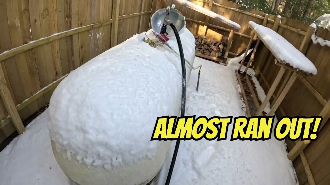 My CRAZY Winter Route as a Propane Driver in the Snow!