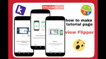 viewflipper | create a flipper screen | kodular,MIT app inventor or thunkable in bangla