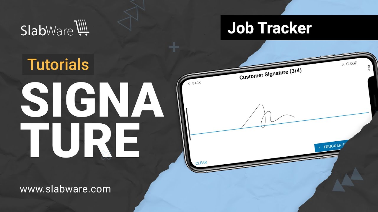 How to Get your Client's Signature Using Job Tracker | Fabricator