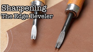 Sharpening Leatherwork Tools - The Edge Beveler
