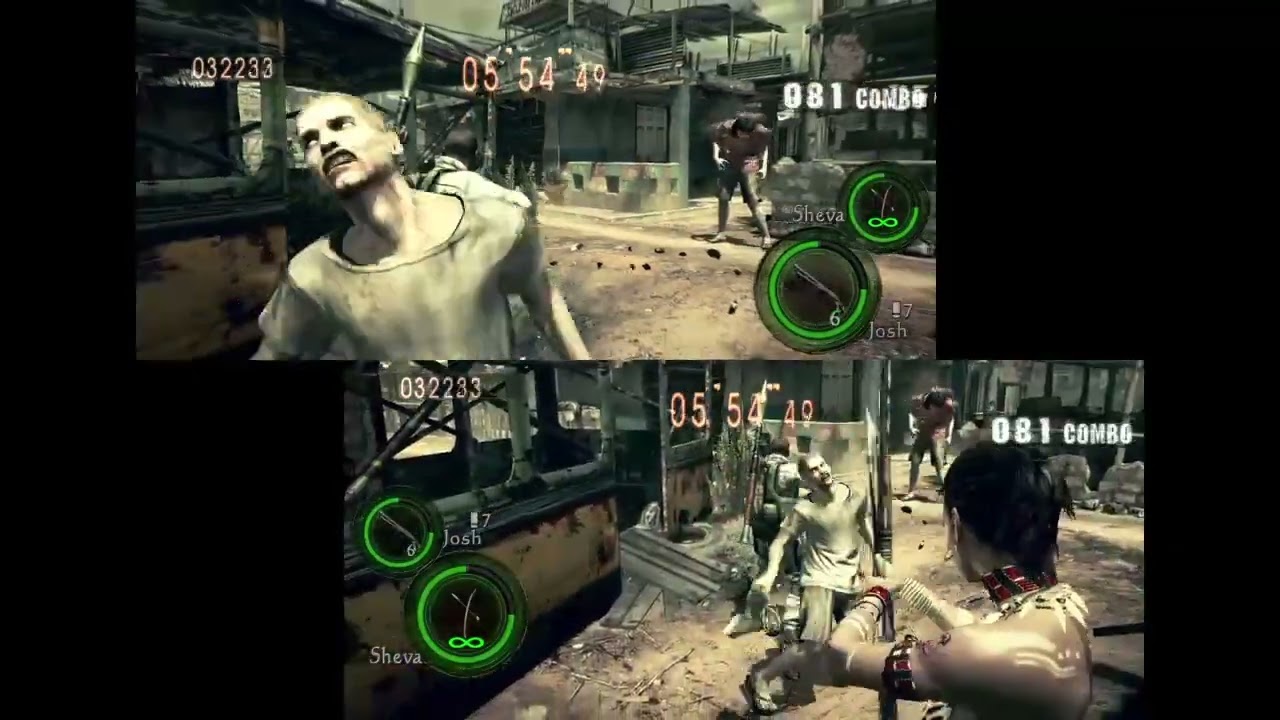 Resident evil5 mercenaries united public assembly fails part 31  cursed bug and thefth of cpu