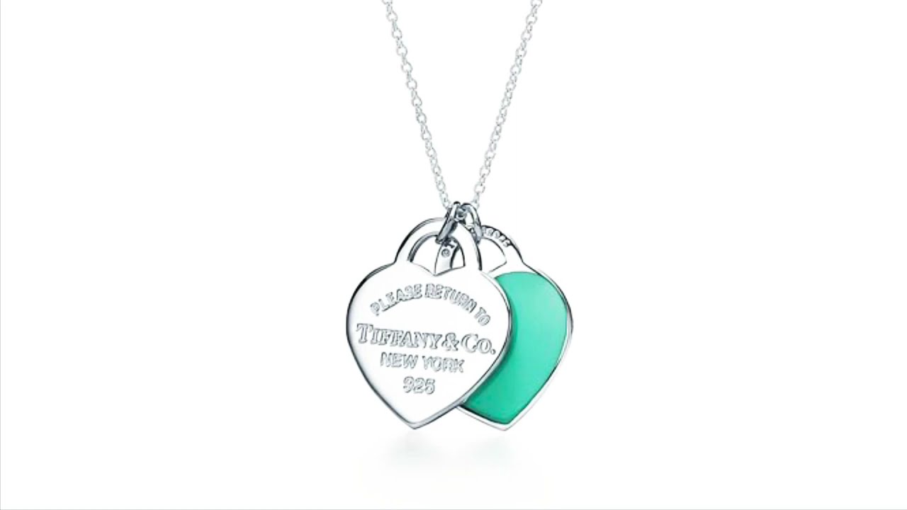 Tiffany \u0026 Company double heart necklace 