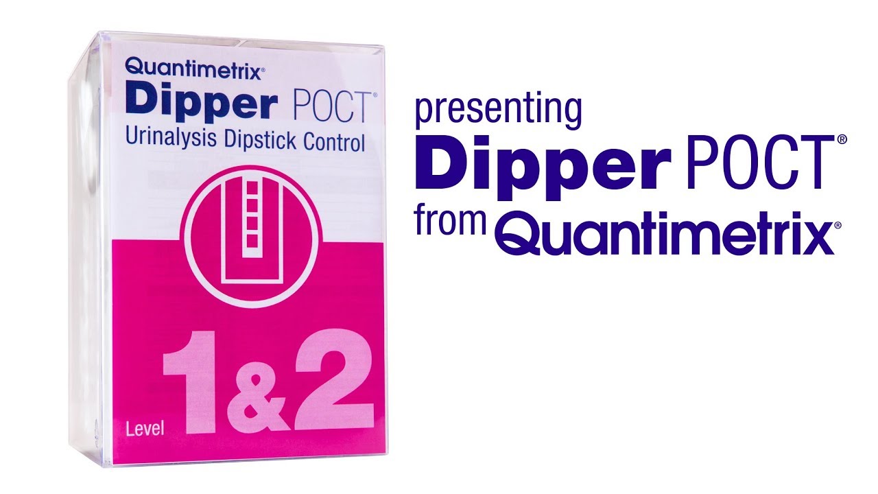 Dipper POCT® Urinalysis Dipstick Control YouTube