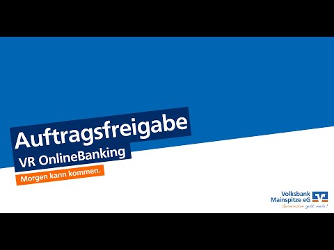 VR OnlineBanking: Auftragsfreigabe