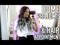 HAIR DONE, NAILS DONE & HOUSE UPDATE! | Casey Holmes Vlogs