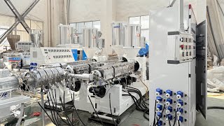 High speed 3 layers ABC PE PPR pipe production line manufacturing machine