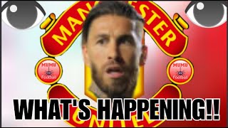 MANCHESTER UNITED AND SERGIO RAMOS DEAL | Man Utd Transfer News | Man United Transfer News🔴🔴🔴