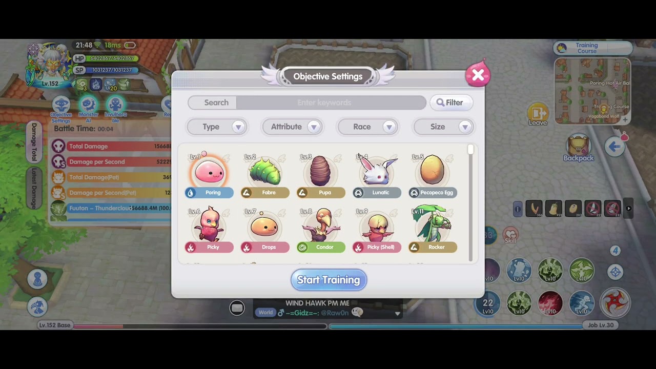 Ninja Shuriken | Test DPS before reset companies | [ROX] Ragnarok X:Next Generation