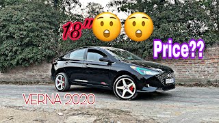 Verna 2021 Modified With 18 inches|Hyundai Verna 2021 |Verna Custom lights |Neo Wheels |