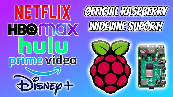 Official Raspberry Pi WideVine Support Is Here! Netflix, HBO MAX, Disney +, HULU etc etc