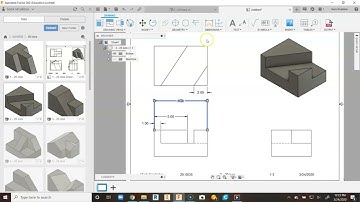 Autodesk Fusion Tutorial – Technical Drawing Creation - 20 Isos Project – Dimensioned Drawing #2
