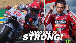 Pecco Bagnaia Talked about Marc Marquez Last Lap Attack in Le Mans FrenchGP MotoGP Race 2024