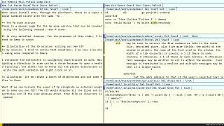 Writing a fuzzy file finder for acme through manipulating the 9p server