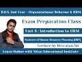 Features of Human Resource Planning | BBS 2nd Year OB &amp; HRM | Lecture by Devratan Sir