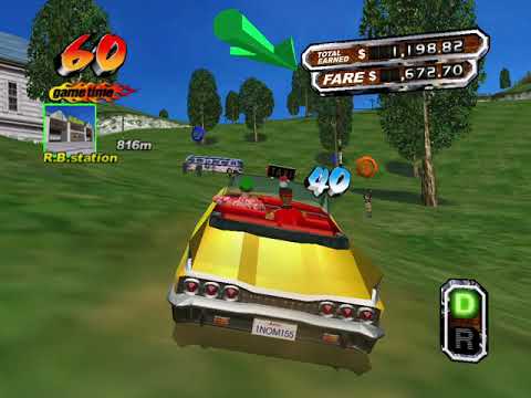 Crazy Taxi 3 West Coast PC Gameplay