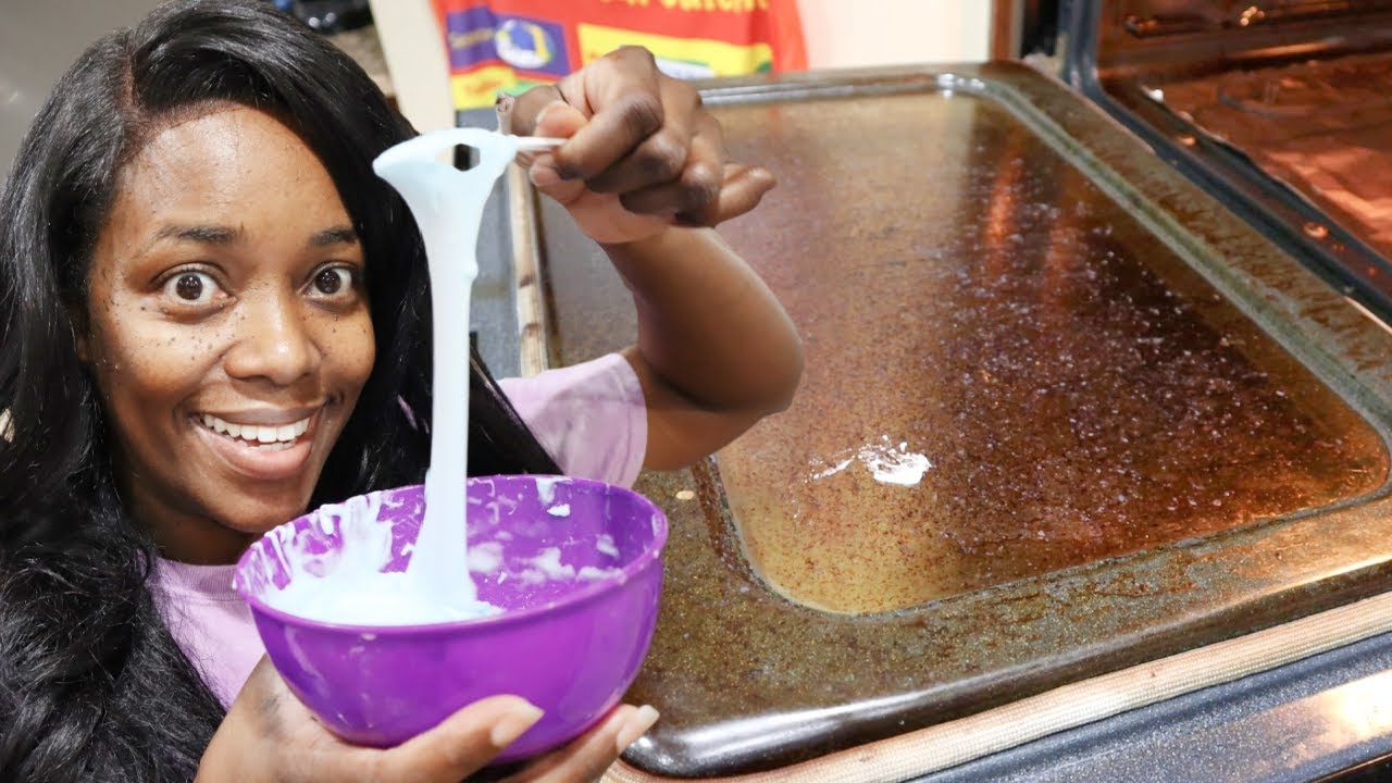 Cleaning my Oven for the FIRST TIME / Oddly Satisfying CLEAN WITH ME