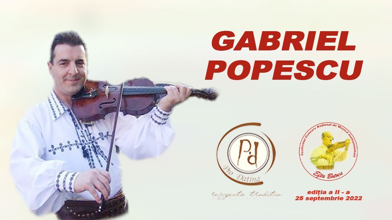 Gabriel Popescu⎟ Festivalul „Efta Botoca” 2022⎟#video  ⎟#live