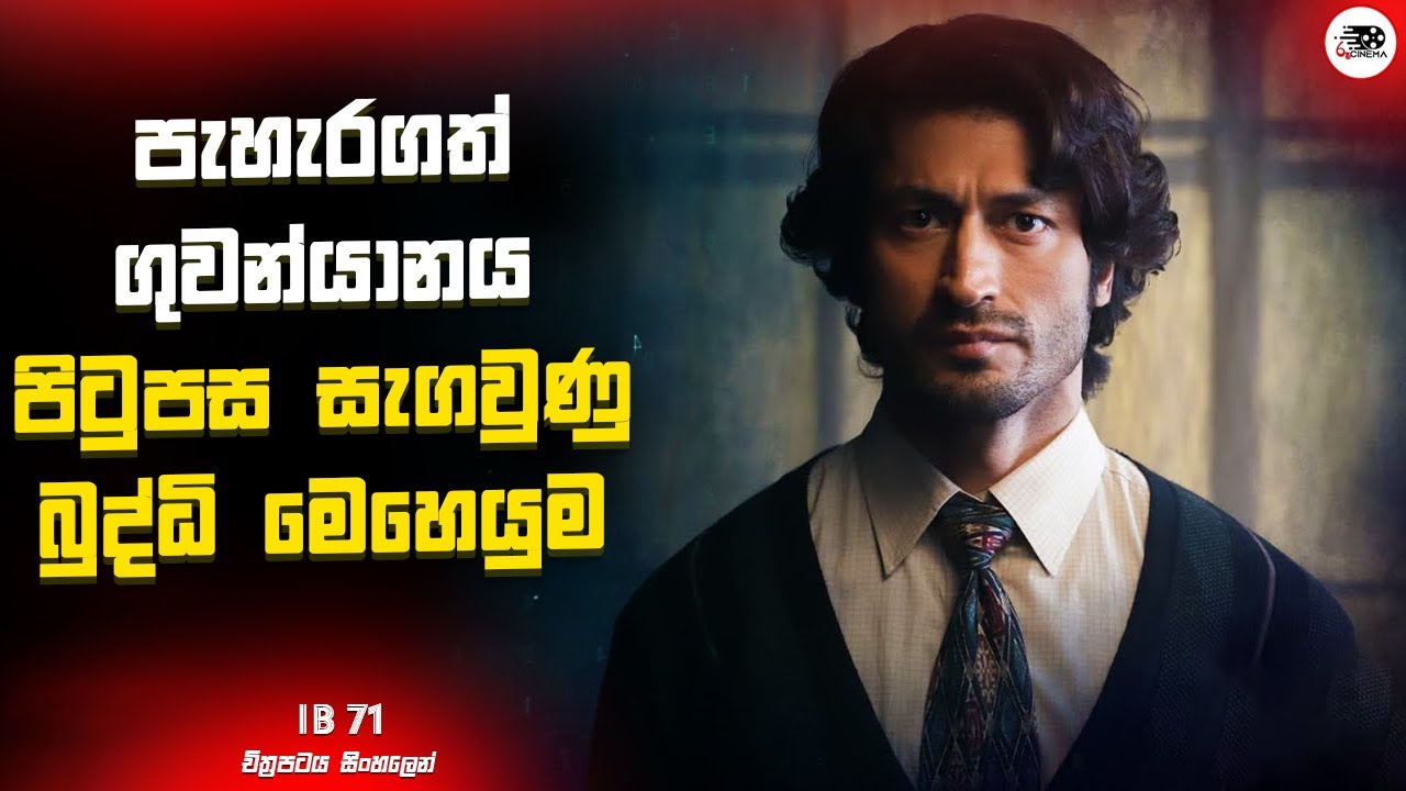 පැහැරගත් ගුවන්යානය පිටුපස සැගවුණු බුද්ධි මෙහෙයුම | අයි බී 71 2023 Movie Explanation in Sinhala