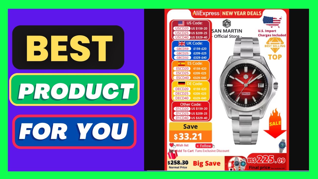 San Martin New Gada Watch 39mm Desert Texture Men Dress