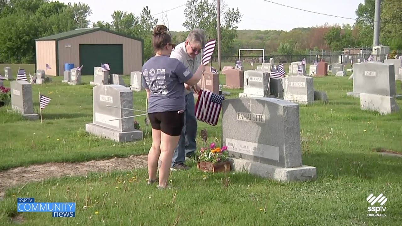 Local Fire Departments remember veterans