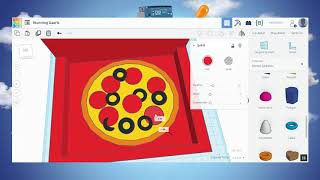 Lezzetli Tasarım Tarifleri . TinkerCAD ile Pizza Çizimi