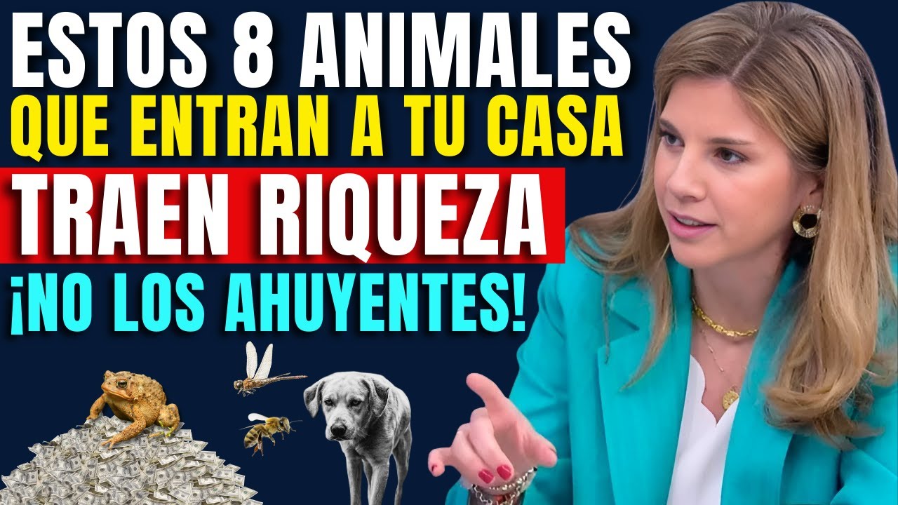 8 Animales Que Traen Riqueza Sorpresa a Cualquier Hogar Que Visitan, No Los Ahuyentes | Marian Rojas