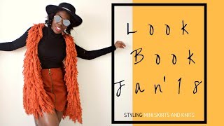 LOOKBOOK 2018: MINI SKIRTS & KNITS | 100 Ways to 30 screenshot 2