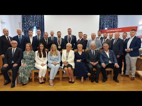 Prezydent oraz nowa rada miasta Biała Podlaska oficjalnie zaprzysiężeni