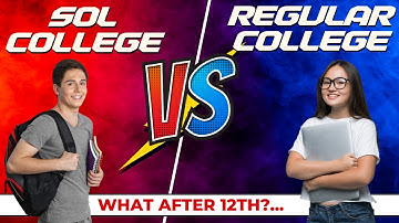 regular vs sol college |क्या करे ||b.com /ba/bsc/college ||full detail ||by anuj kumar singh