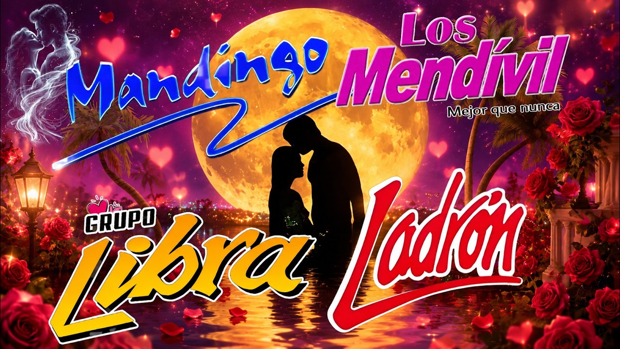 Los Mendivil, Grupo Libra, Grupo Mandingo, Grupo Ladrón 💖 Puras Romanticas Viejitas