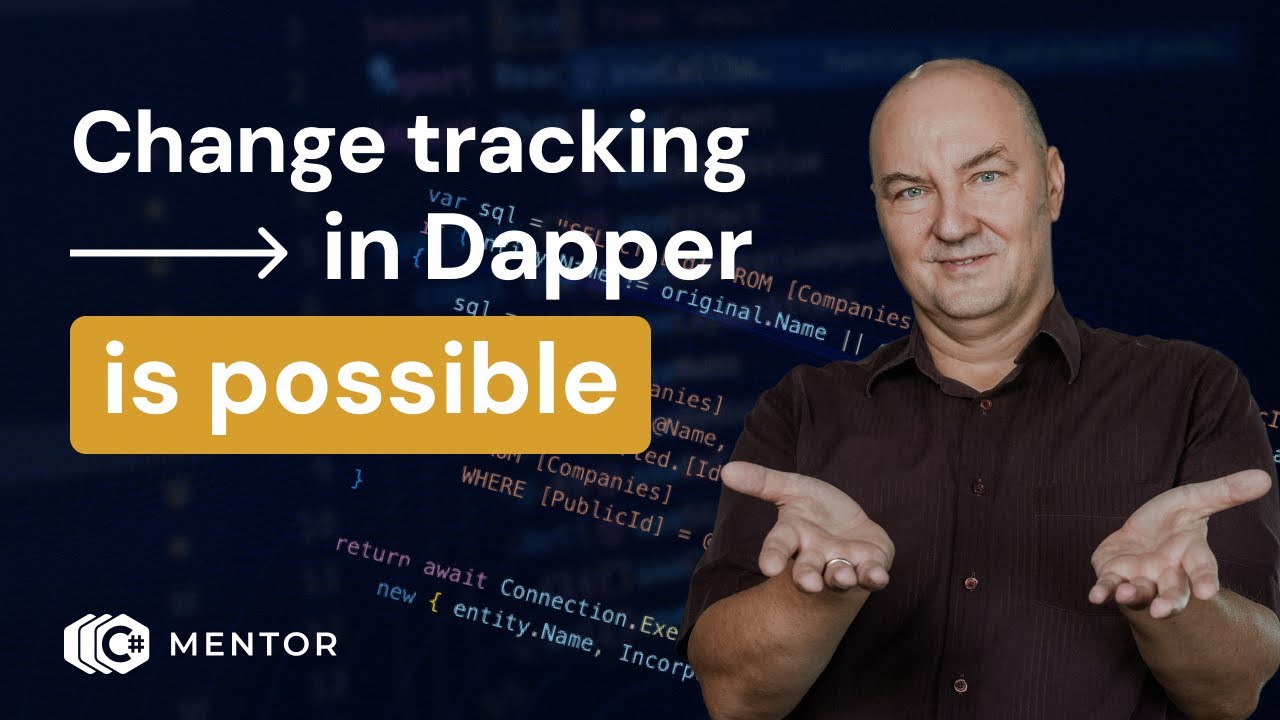 Build a Lightweight Change Tracker for Dapper: Optimal SQL Without EF Core