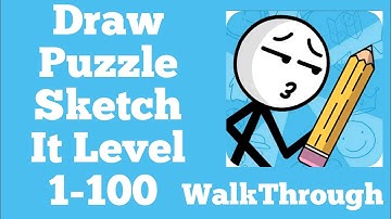 Draw Puzzle : sketch it Level 1-100 Solution WalkThrough | Fazie Gamer
