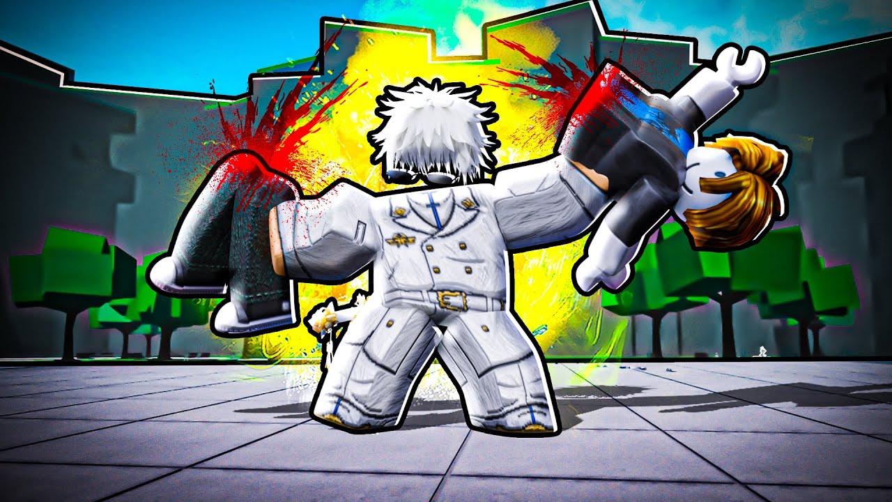 kid really thought i was hacking ... (Roblox The Strongest Battlegrounds)