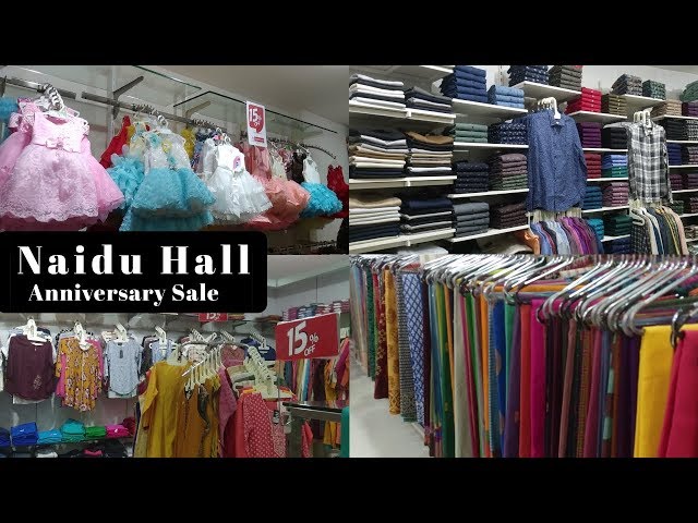 Naidu Hall Anniversary Sale, Shopping Haul in Tamil