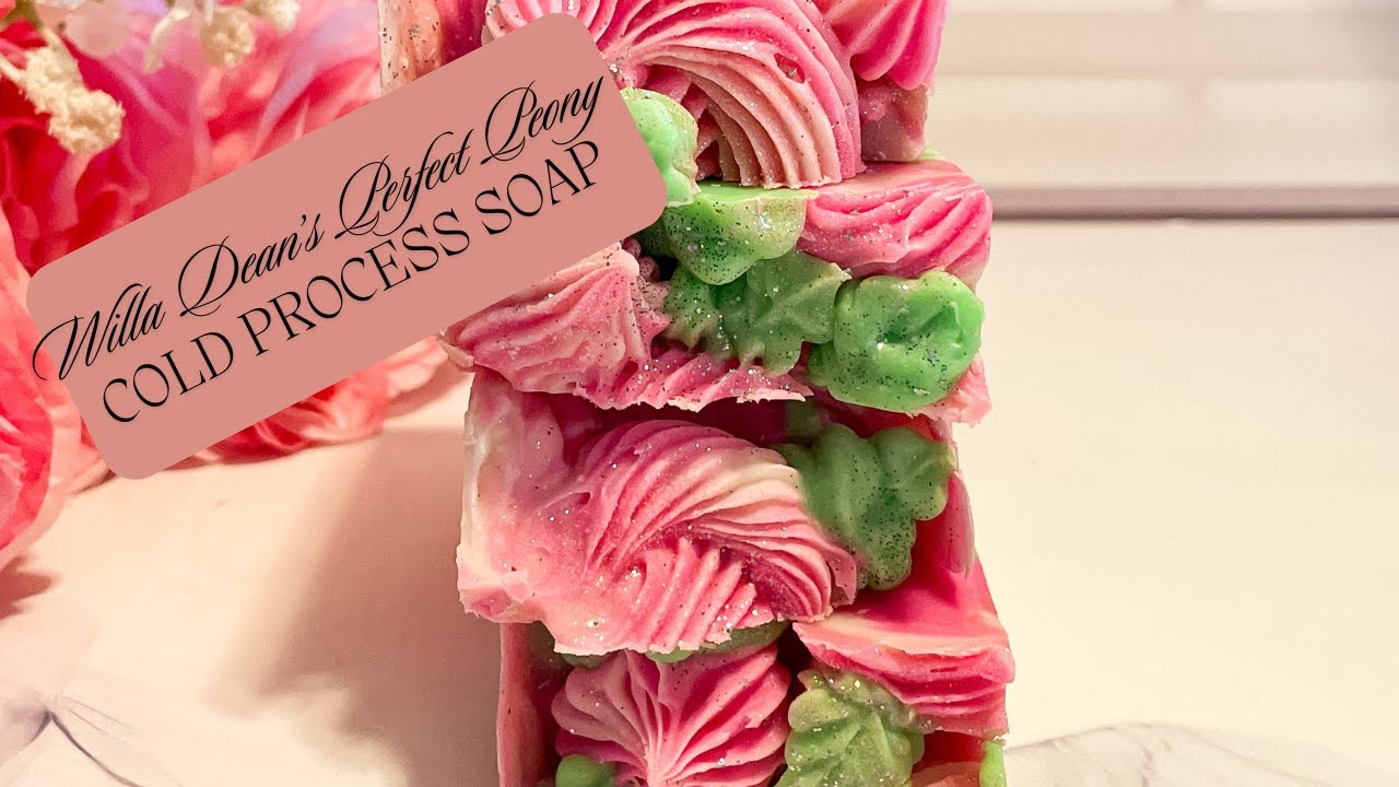 Willa Dean's Perfect Peony Remake - Cold Process Soap - Ricing and Fast ...