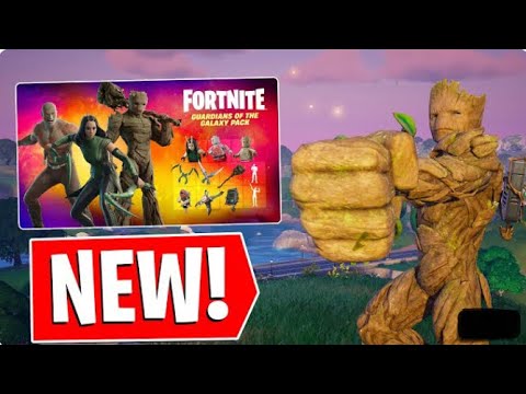 Fortnite Guardians Of The Galaxy Pack - YouTube