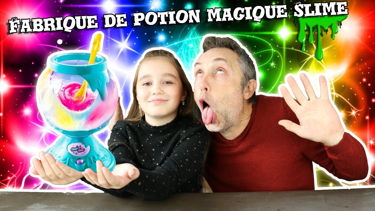 GirlZone Kit de Slime Oeuf Surprise de Potion Magique pour Filles