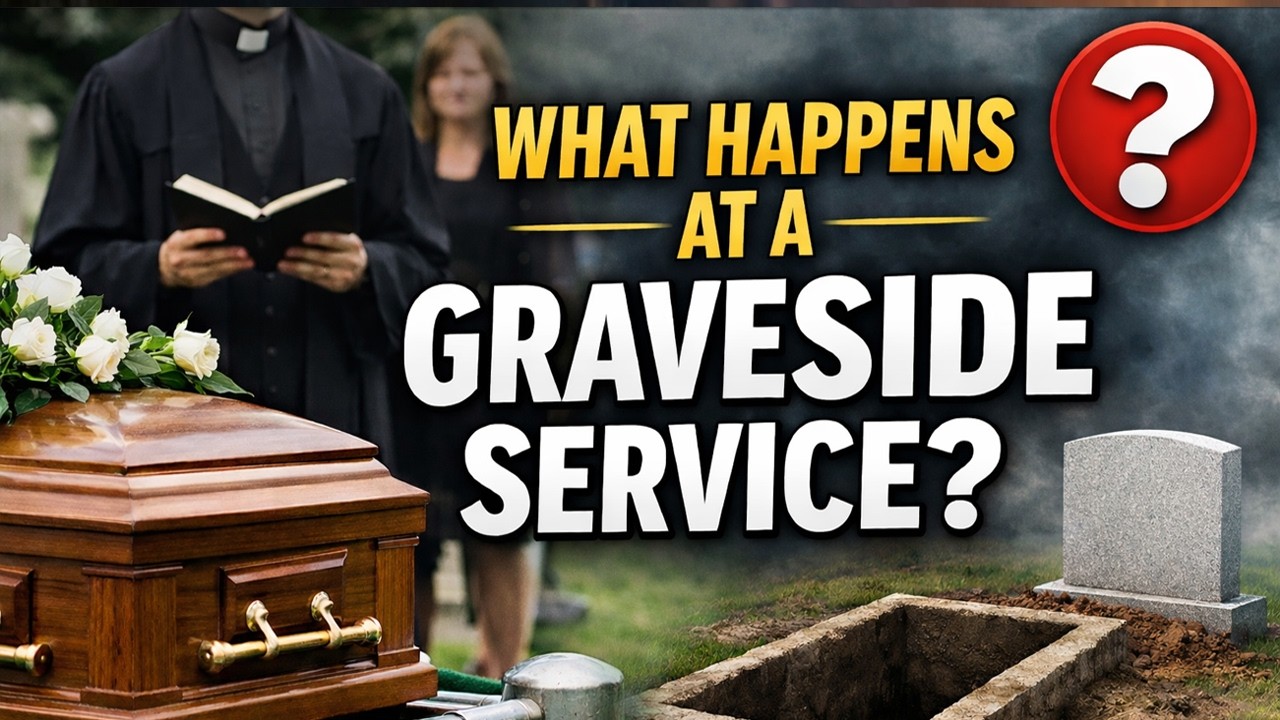 What Happens In A Graveside Service? - The Funeral Program Site - YouTube