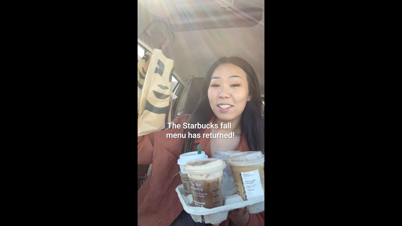Starbucks Fall Menu Taste Test | Shorts
