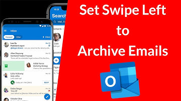 How to Set Swipe Left to Archive Emails in Outlook App?