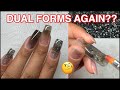 TRYING DUAL FORMS AGAIN! | ROSALIND POLYGEL KIT FROM AMAZON 🤔 | Nails by Kamin