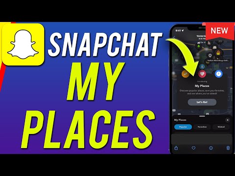Video How to Use Snapchat My Places - New Snapchat Update - youtube