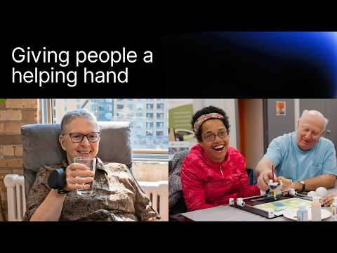 Giving people a helping hand