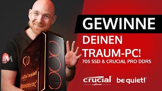 Crucial T705 SSD & Crucial Pro DDR5 im Test + Ultimativer Gaming PC Gewinnspiel!