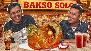AMPUNNN..!! AJAK BAGONG SUPER BERBURU BAKSO SULTAN MERCON TERBESAR DI KAMPUNG KAMI,