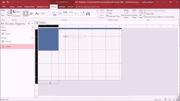 Designing an Access Database Switchboard